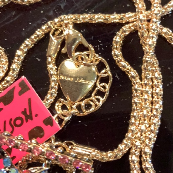 New Necklace Pin Broach Chain Beautiful #E052 - Picture 3 of 5